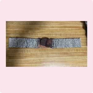 Boho style beaded belt